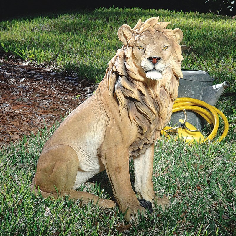 Estatua de León Rey de la Selva 68cm