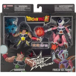 Figura Bardock vs Freezer Fase 1 Dragon Stars Battle Pack Bandai