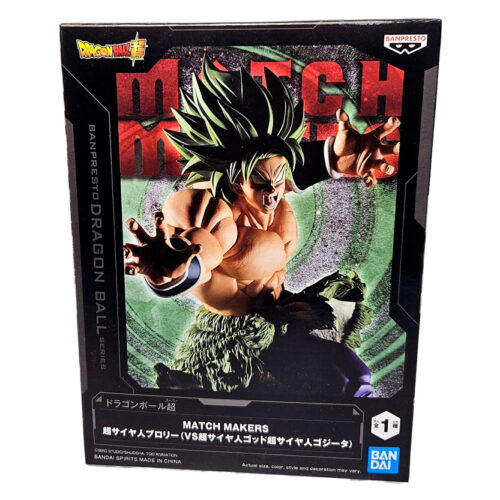 Figura Broly Super Saiyan Full Power (vs Gogeta SSGSS) Match Makers Banpresto