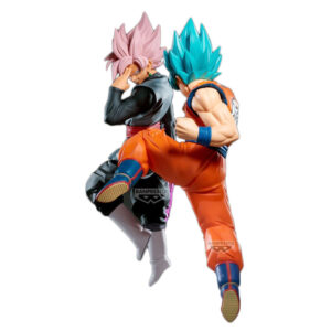 Figura Black Goku Super Saiyan Rosé (vs Goku Super Saiyan Blue) Match Makers Banpresto