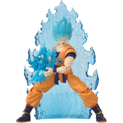 Figura Goku Super Saiyan Blue Dragon Stars Power Up Pack Bandai