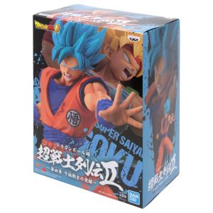 Figura Goku Super Saiyan God Super Saiyan Chosenshiretsuden II Vol. 4 (A) Banpresto