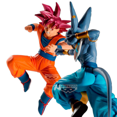 Figura Goku Super Saiyan God (vs Beerus) Match Makers Banpresto