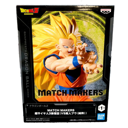 Figura Goku Super Saiyan 3 (vs Majin Buu) Match Makers Banpresto