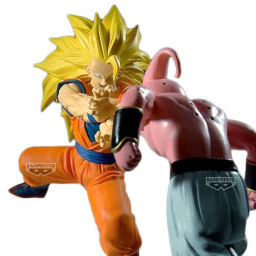 Figura Goku Super Saiyan 3 (vs Majin Buu) Match Makers Banpresto