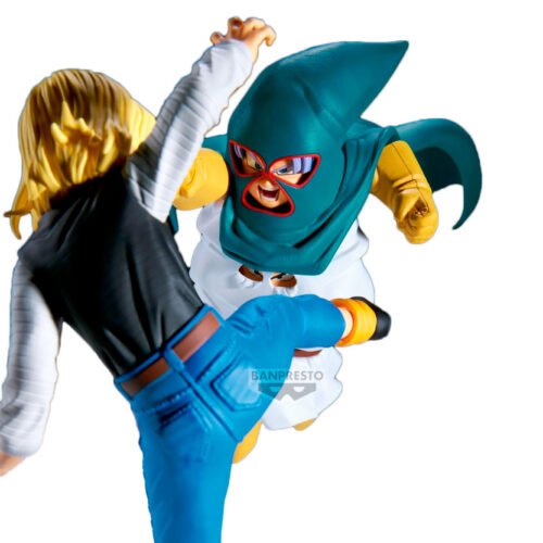 Figura Mighty Mask (vs Android 18 & Satan) Match Makers Banpresto