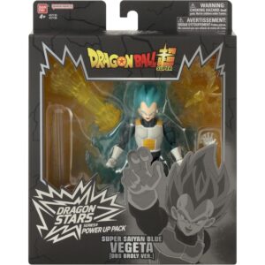 Figura Vegeta Super Saiyan Blue Dragon Stars Power Up Pack Bandai