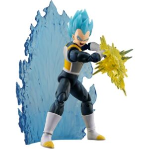 Figura Vegeta Super Saiyan Blue Dragon Stars Power Up Pack Bandai