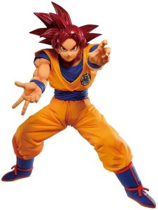 Figura Son Goku Super Saiyan God Maximatic V Banpresto